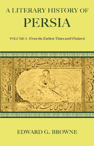 A Literary History of Persia [Paperback]