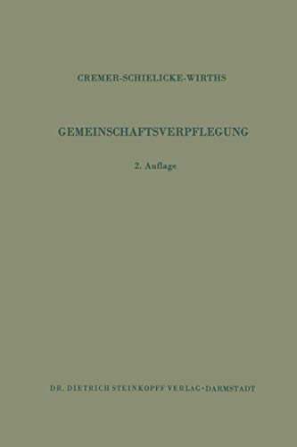Gemeinschaftsverpflegung [Paperback]