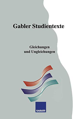 Gleichungen und Ungleichungen [Paperback]
