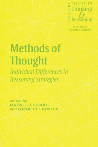 Methods of Thought Individual Differences in Reasoning Strategies [Paperback]