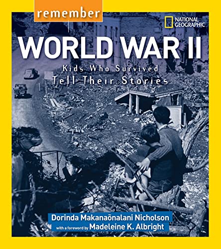 Remember World War II Kids Who Survived Tell Their Stories [Paperback]