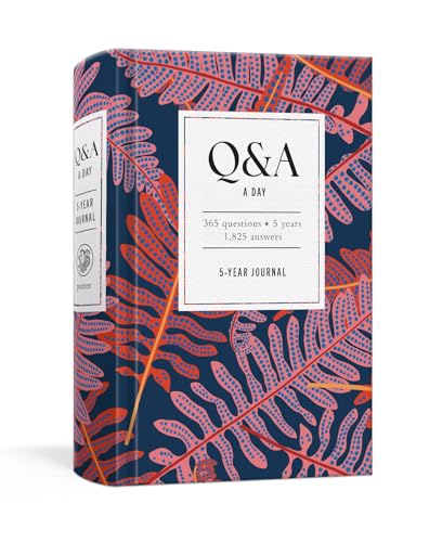 Q&ampA a Day Bright Botanicals 5-Year Journal [Hardcover]