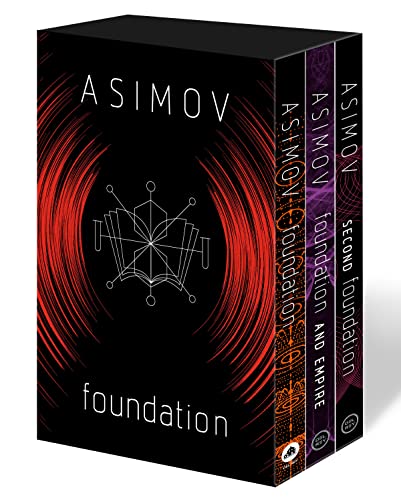 Foundation 3-Book Boxed Set Foundation, Foundation and Empire, Second Foundatio [Paperback]