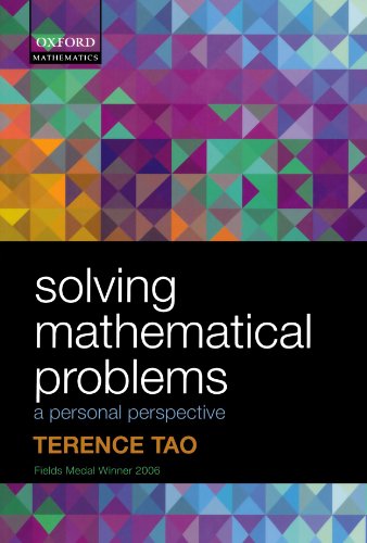 Solving Mathematical Problems: A Personal Perspective [Paperback]