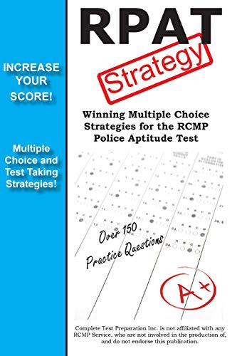 Rpat Test Strategy  For the Rcmp Police Aptitude Test [Paperback]
