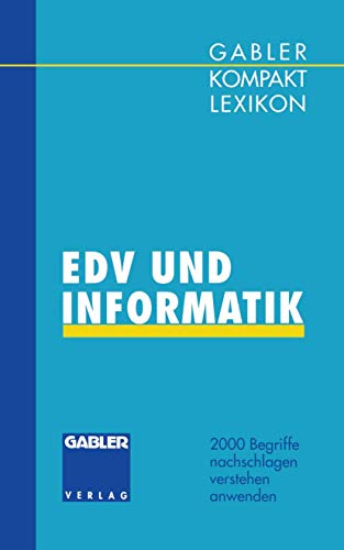 Gabler Kompakt Lexikon EDV undInformatik 2000 Begriffe nachschlagen  verstehen [Paperback]