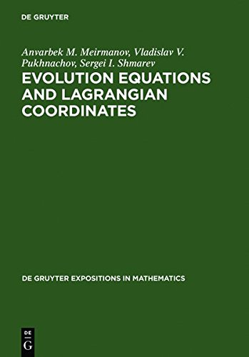 Evolution Equations and Lagrangian Coordinates [Hardcover]