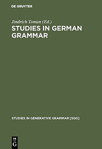 Studies in German Grammar [Hardcover]