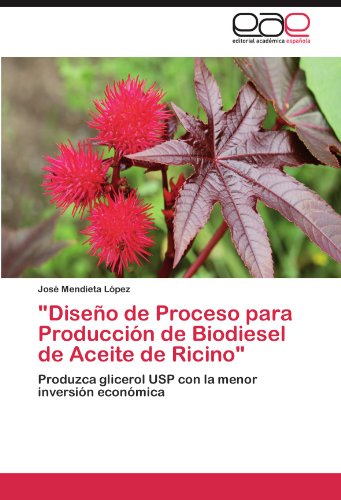 Diseo de Proceso para Produccin de Biodiesel de Aceite de Ricino [Paperback]