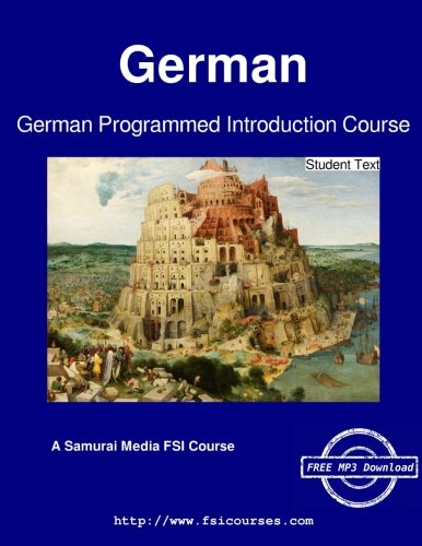 German Programmed Introduction Course - Student Text [Paperback]