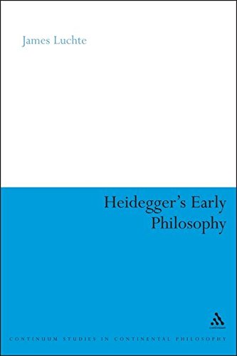 Heidegger's Early Philosophy The Phenomenology of Ecstatic Temporality [Paperback]
