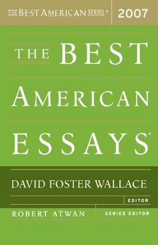 The Best American Essays 2007 [Paperback]