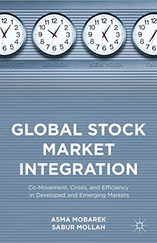 Global Stock Market Integration Co-Movement, Crises, and Efficiency in Develope [Hardcover]