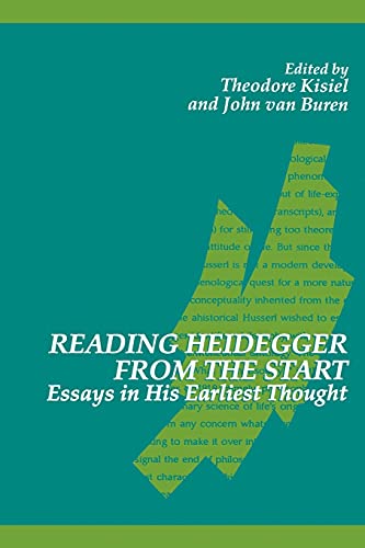 Reading Heideger From The Start Essays In His Earliest Thought (suny Series In  [Paperback]