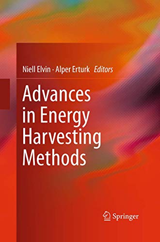 Advances in Energy Harvesting Methods [Paperback]