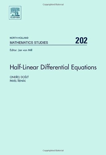 Half-Linear Differential Equations [Hardcover]