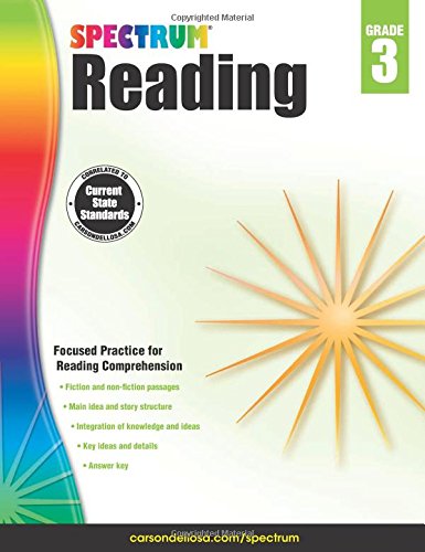 Spectrum Reading Workbook, Grade 3 [Paperback]