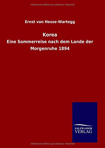Korea (german Edition) [Hardcover]