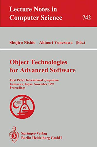 Object Technologies for Advanced Software First JSSST International Symposium,  [Paperback]