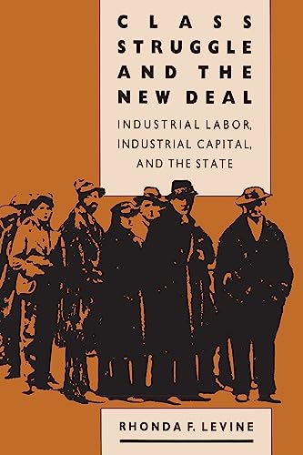 Class Struggle And The New Deal Industrial Labor, Industrial Capital, And The S [Paperback]