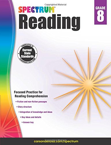 Spectrum Reading Workbook, Grade 8 [Paperback]