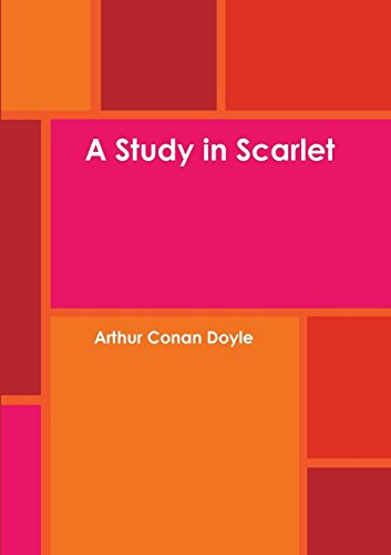 Study in Scarlet [Paperback]