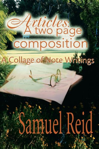 Articles  A Two Page Composition [Paperback]