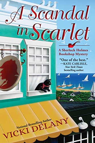 A Scandal in Scarlet A Sherlock Holmes Bookshop Mystery [Paperback]