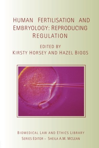 Human Fertilisation and Embryology Reproducing Regulation [Paperback]