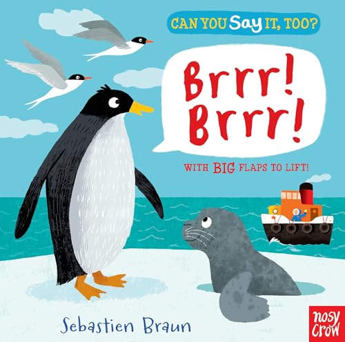 Can You Say It, Too Brrr Brrr [Board book]