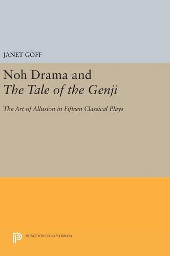 Noh Drama and The Tale of the Genji The Art of Allusion in Fifteen Classical Pl [Hardcover]