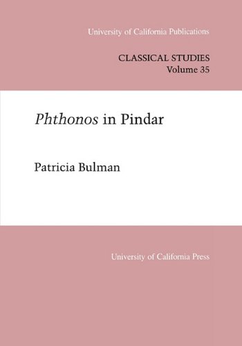 Phthonos In Pindar [Hardcover]