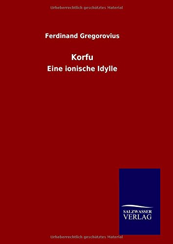 Korfu (german Edition) [Hardcover]