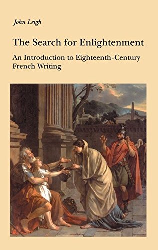 The Search for Enlightenment Introduction to Eighteenth-century French Writing [Paperback]