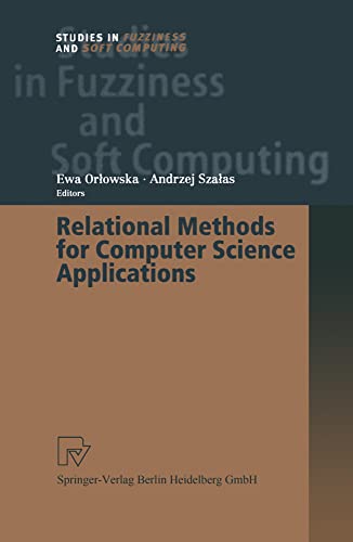 Relational Methods for Computer Science Applications [Paperback]