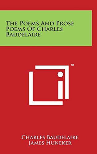 Poems and Prose Poems of Charles Baudelaire [Hardcover]