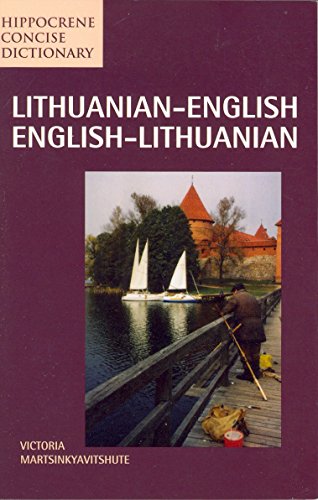 Lithuanian-English/english-Lithuanian (hippocrene Concise Dictionary) [Paperback]