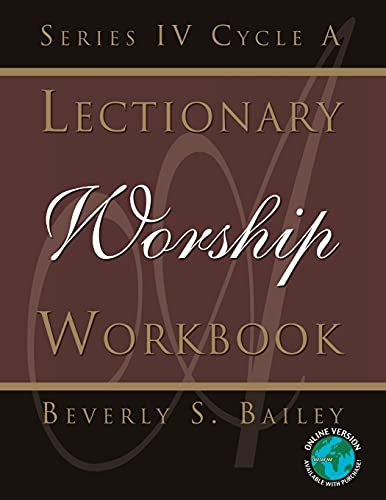 Lectionary Worship Workbook (softcover Edition) [Perfect Paperback]