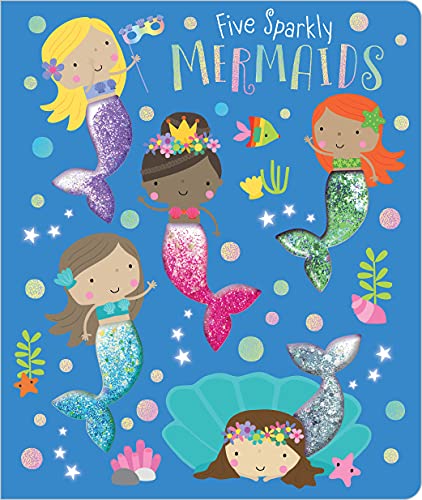 Five Sparkly Mermaids [Board book]