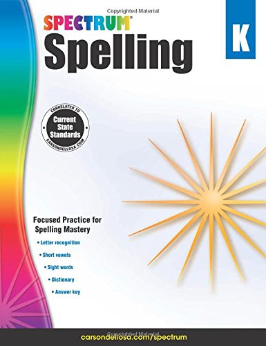 Spectrum Spelling, Grade K [Paperback]