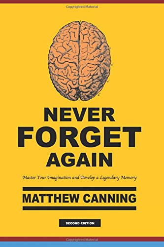 Never Forget Again Develop A Legendary Memory (become Better At Everything) [Paperback]