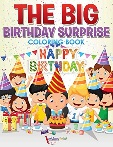 Big Birthday Surprise Coloring Book [Paperback]