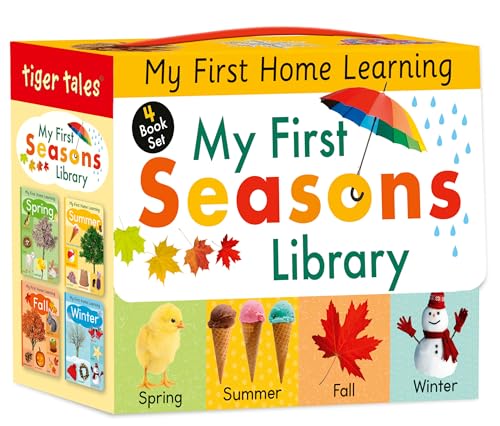 My First Seasons Library 4-Book Boxed Set Celebrate Spring, Summer, Fall, and W [Board book]