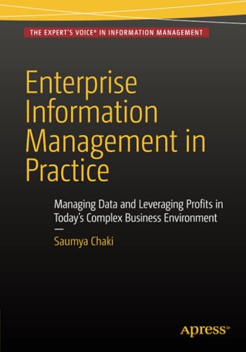 Enterprise Information Management in Practice Managing Data and Leveraging Prof [Paperback]