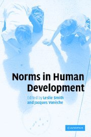 Norms in Human Development [Hardcover]
