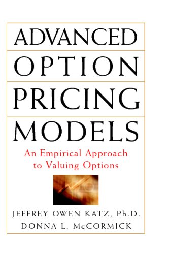 Advanced Option Pricing Models [Paperback]