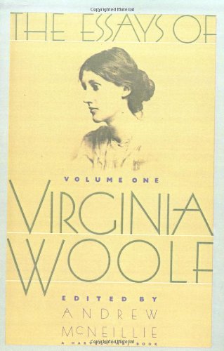 Essays of Virginia Woolf Vol 1 Vol. 1, 1904-1912 [Paperback]