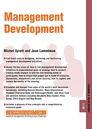 Management Development Training and Development 11.5 [Paperback]
