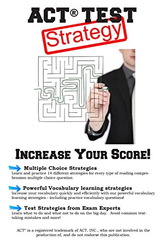Act Test Strategy Winning Multiple Choice Strategies For The Act Test [Paperback]