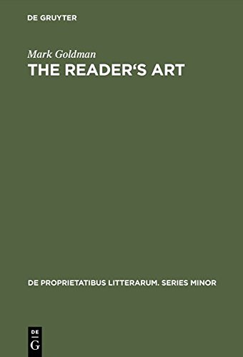 Reader's Art  Virginia Woolf As Literary Critic [Hardcover]